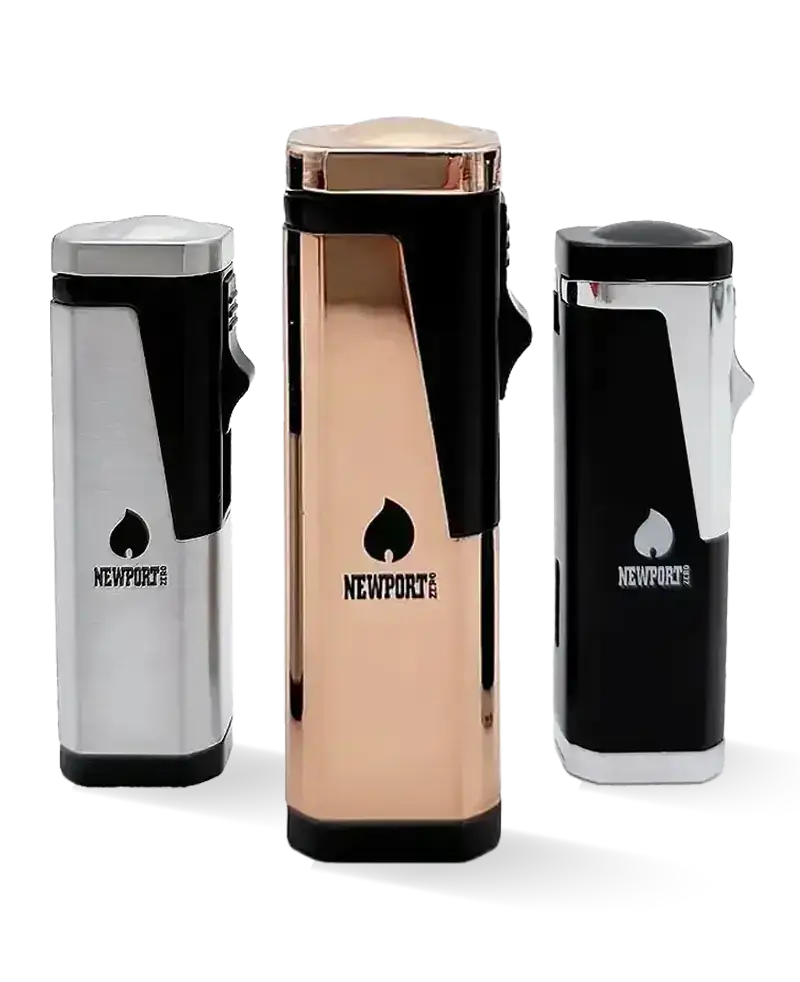 Newport Triple Flame Pocket Lighter